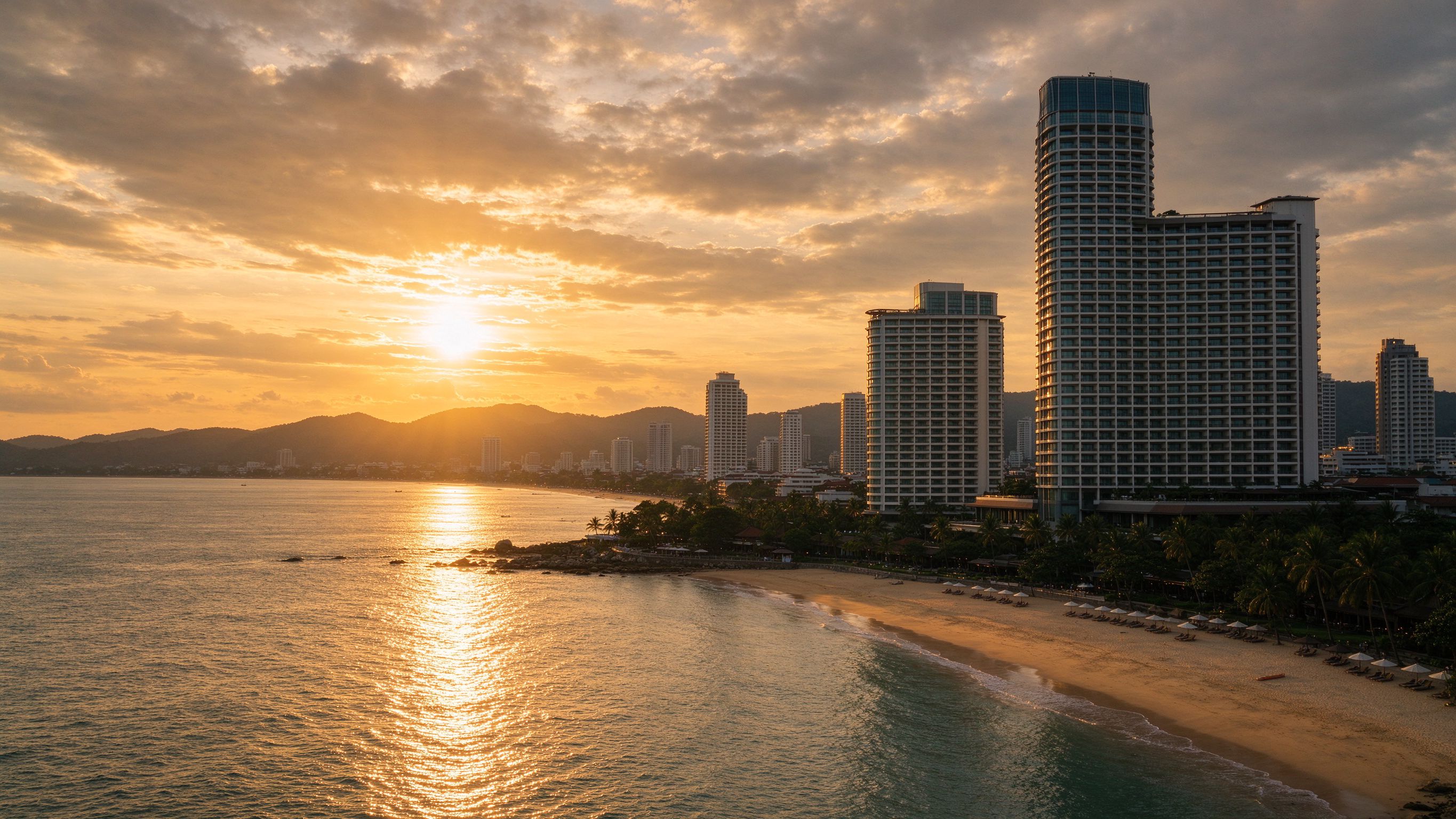 新盛公司热带滨海旅游